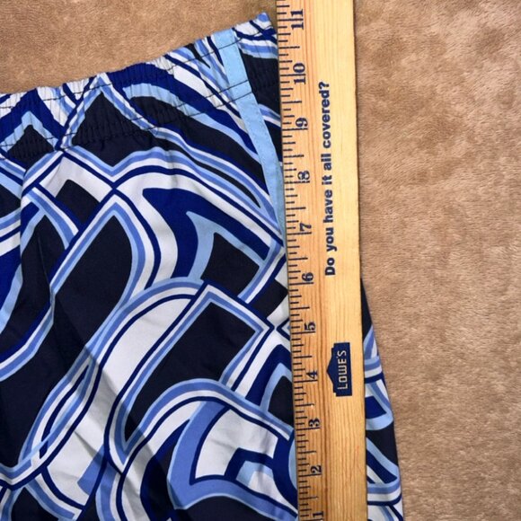 Reebok Women Small Blue‎ White Lined Lightweight Athletic Gym Run Short (U) - Picture 3 of 6